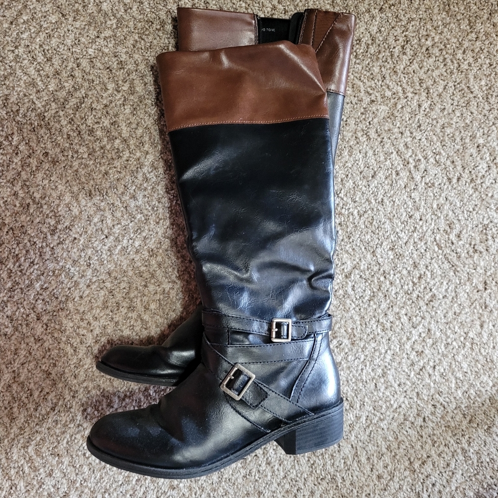 Two Toned Boots